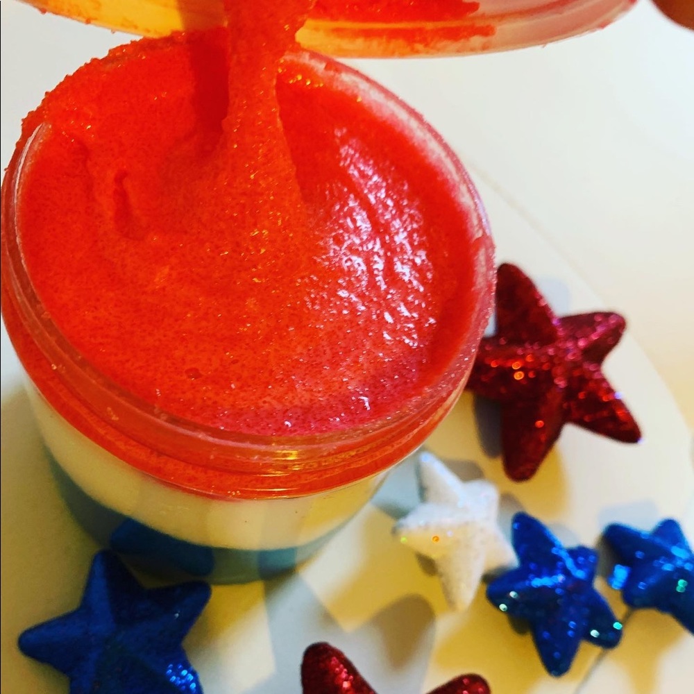4th of July sugar scrub